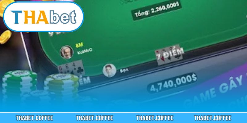 Bàn bài với nhiều người tham gia trực tiếp