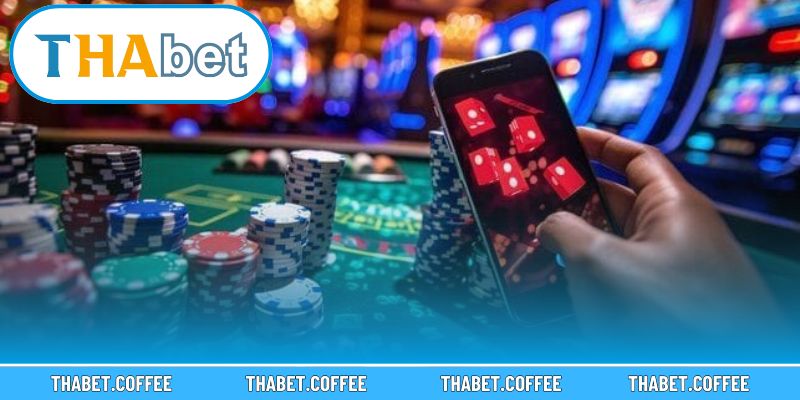 Một người chơi đang theo dõi bảng cược và tính toán chiến lược